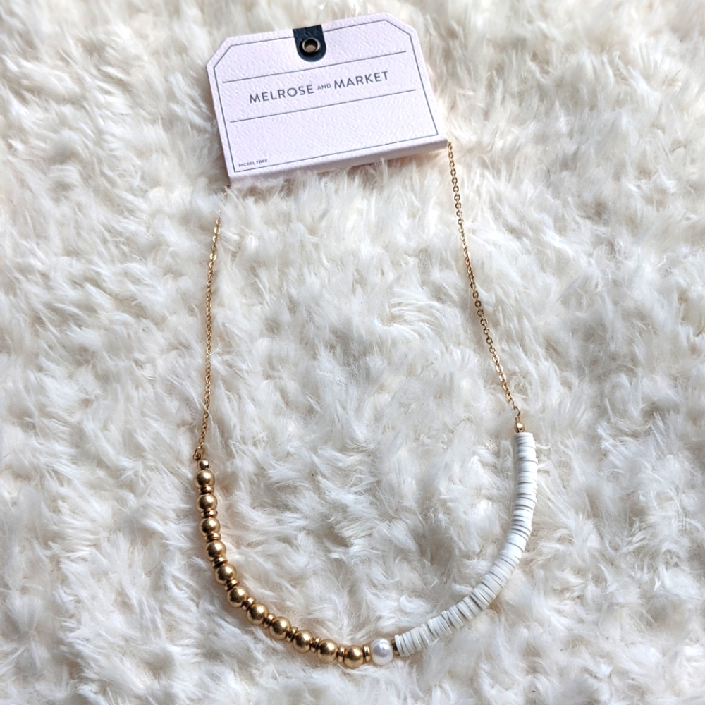MELROSE AND MARKET Antique Gold Plated Necklace